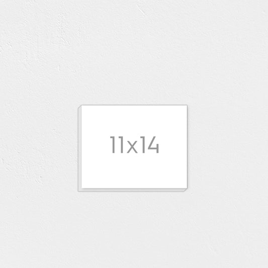 11x14" Wrapped Canvas (Landscape)