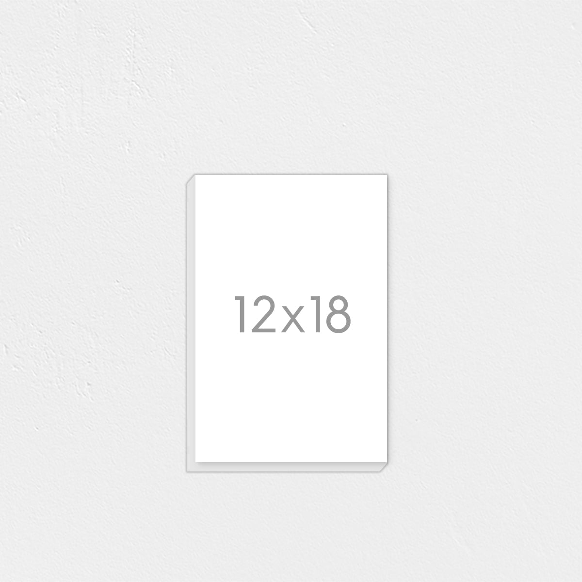 12x18" Wrapped Canvas (Portrait)