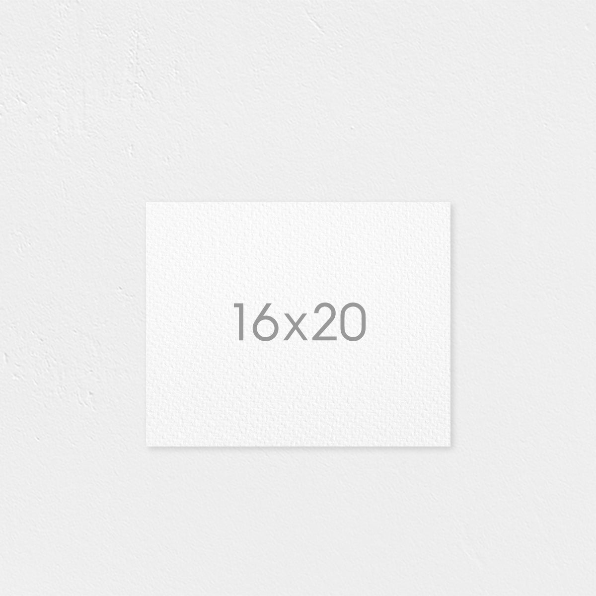 18x24" Flat Rolled Canvas (Landscape)