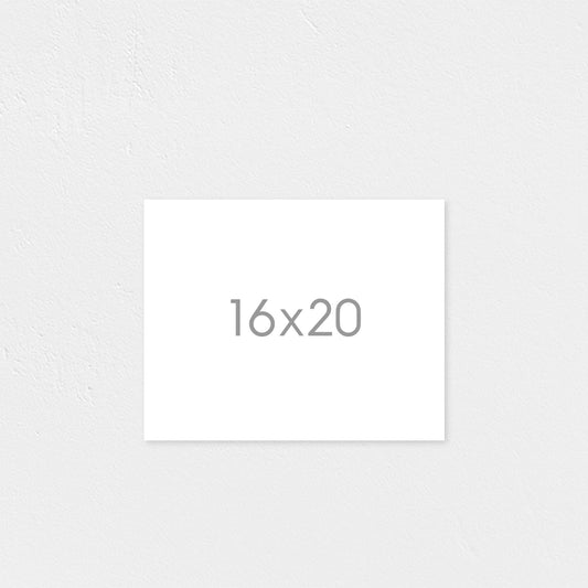 16x20" Fine Art Paper Print (Landscape)