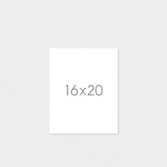 16x20" Fine Art Paper Print (Portrait)