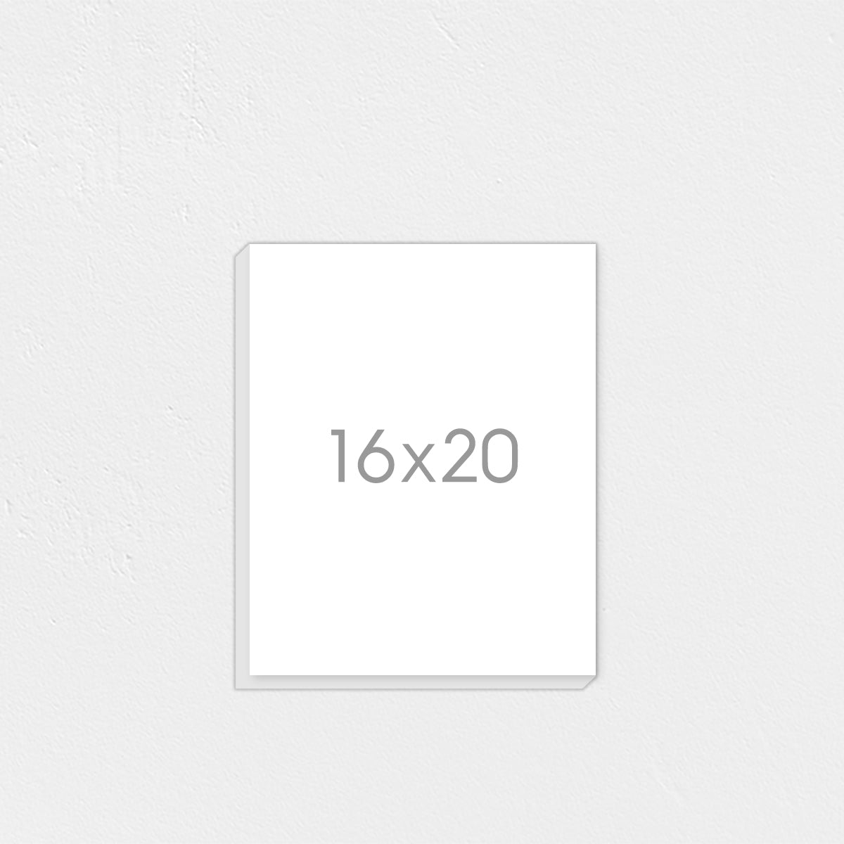 16x20" Wrapped Canvas (Portrait)