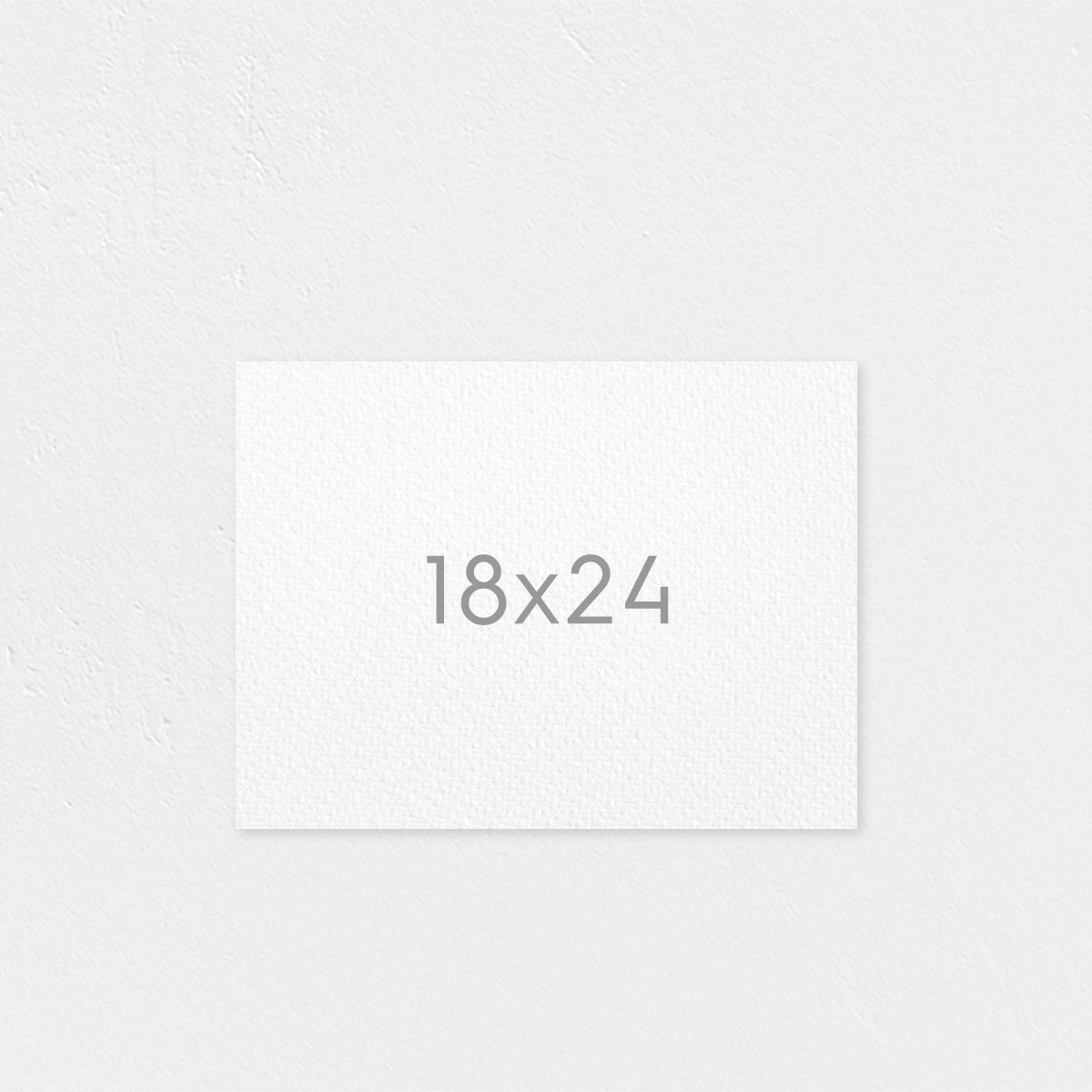 24x36" Flat Rolled Canvas (Landscape)