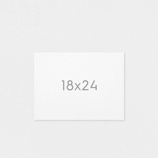 24x36" Flat Rolled Canvas (Landscape)