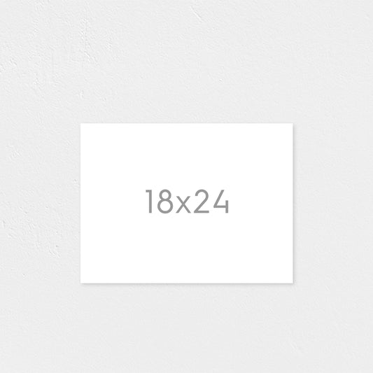 18x24" Fine Art Paper Print (Landscape)