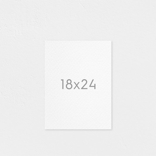 18x24" Flat Rolled Canvas (Portrait)