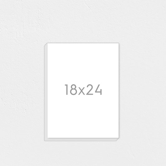 18x24" Wrapped Canvas (Portrait)