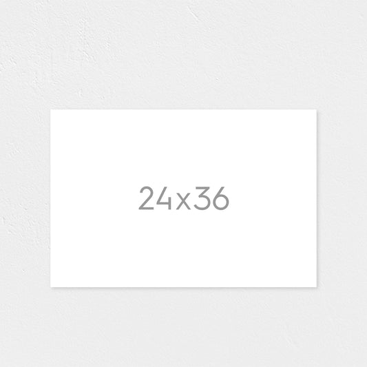 24x36" Fine Art Paper Print (Landscape)