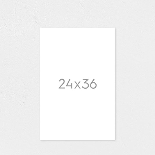 24x36" Fine Art Paper Print (Portrait)