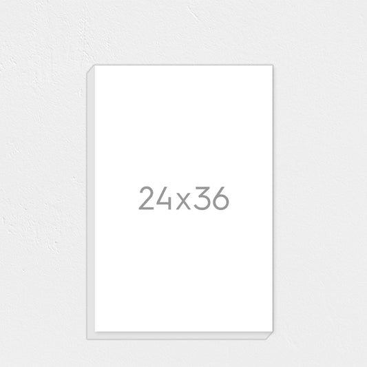 24x36" Wrapped Canvas (Portrait)