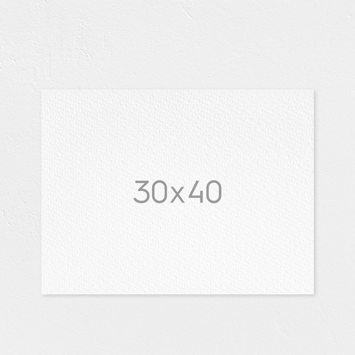 30x40" Flat Rolled Canvas (Landscape)