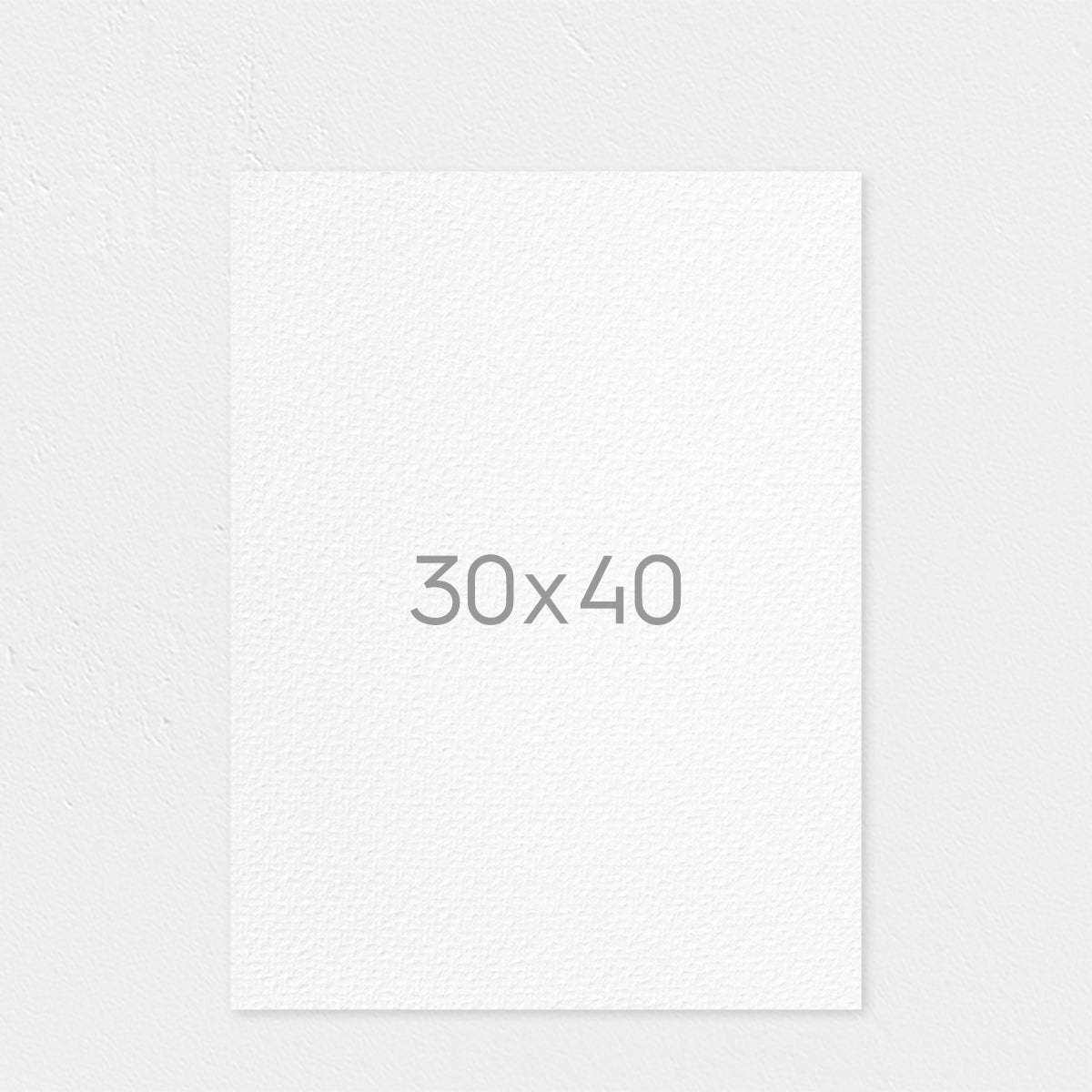 30x40" Flat Rolled Canvas (Portrait)