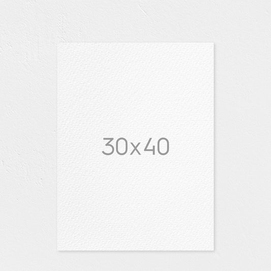 30x40" Flat Rolled Canvas (Portrait)