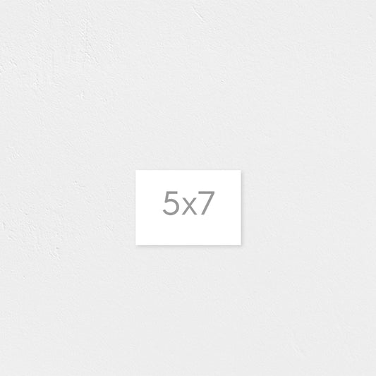 5x7" Fine Art Paper Print (Landscape)