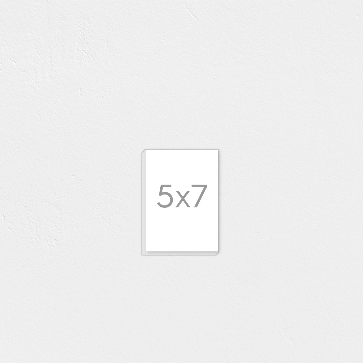 5x7" Wrapped Canvas (Portrait)