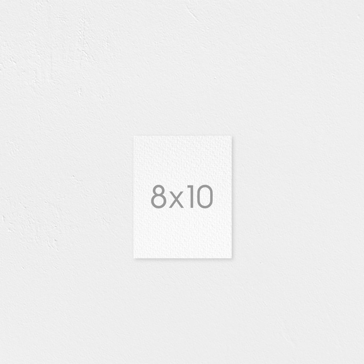 8x10" Flat Rolled Canvas (Portrait)