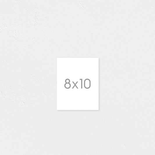 8x10" Fine Art Paper Print (Portrait)