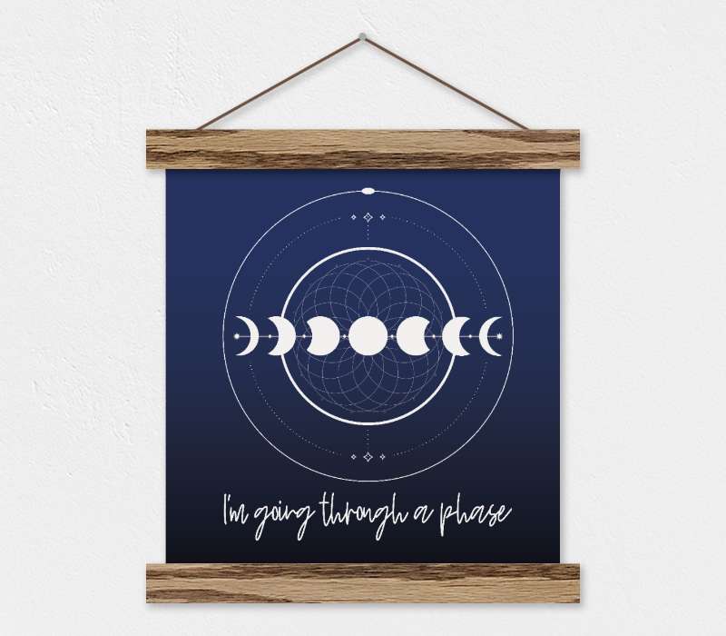 10x10" Hanging Canvas (Square)