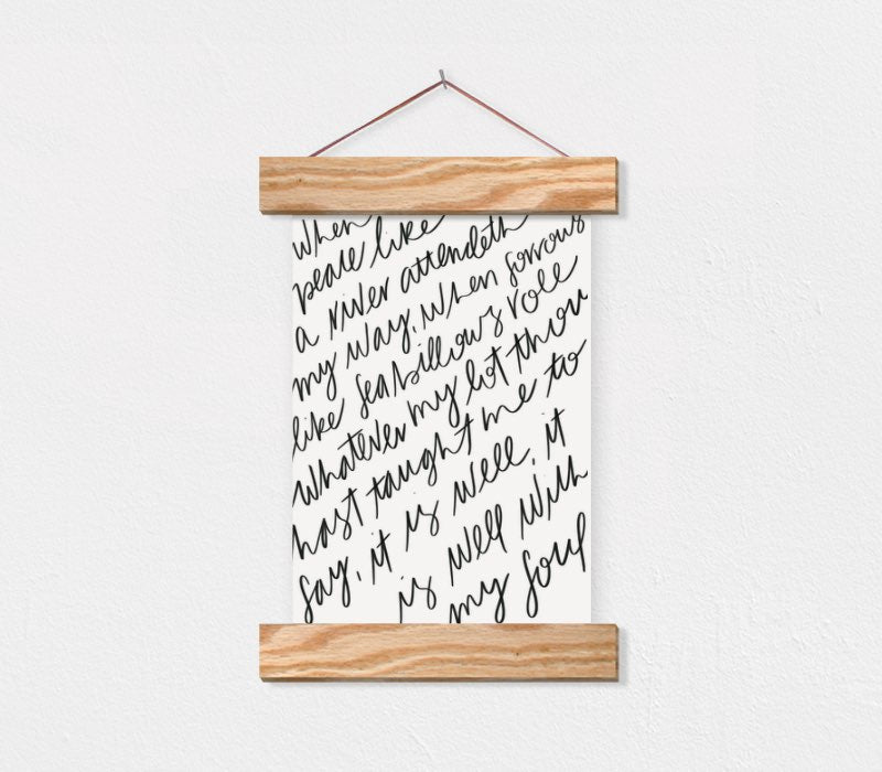 5x7" Hanging Canvas (Portrait)